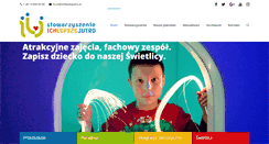 Desktop Screenshot of ichlepszejutro.pl
